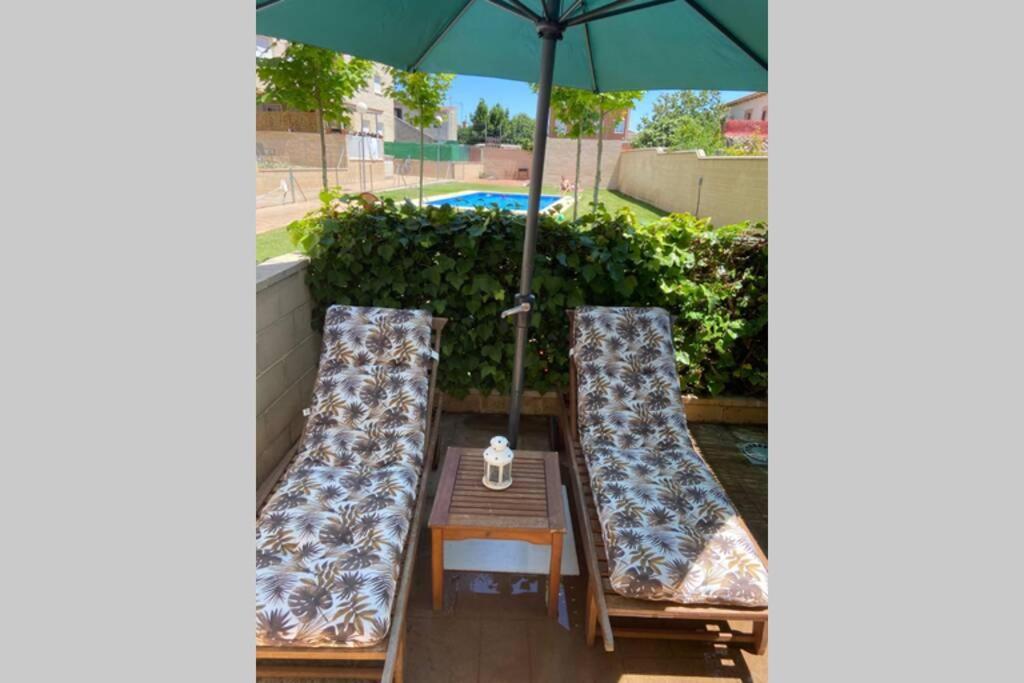 Ferienwohnung Vivienda Turistica Mi Terraza El Casar de Escalona Exterior foto